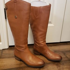 Sam Edelman Wide Calf Penny Boot - Like New w/Box